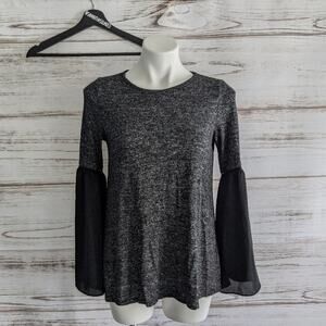 Lord and Taylor Design Lab Bell Sleeve Top Small